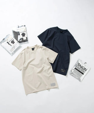 ファンクションT UV 接触冷感 抗菌 速乾 ストレッチ Tシャツ-レギュラー <TAION-TS01BS-RS>
