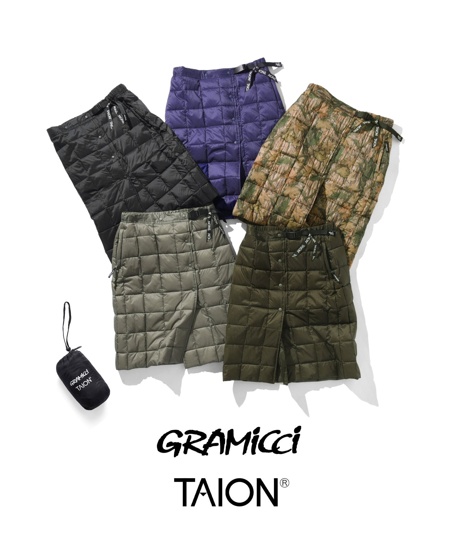 GRAMICCI(グラミチ)【WOMEN】ダウンスカート(G3FW-SK104-TG)