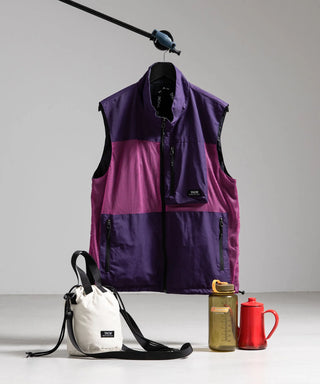 ノンダウン マウンテン リバーシブル メッシュベスト <TAION-R002MSNDMT>